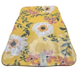 TAG Brand Bee Blossom Floral Melamine Rectangular Platter G13678 Brand New